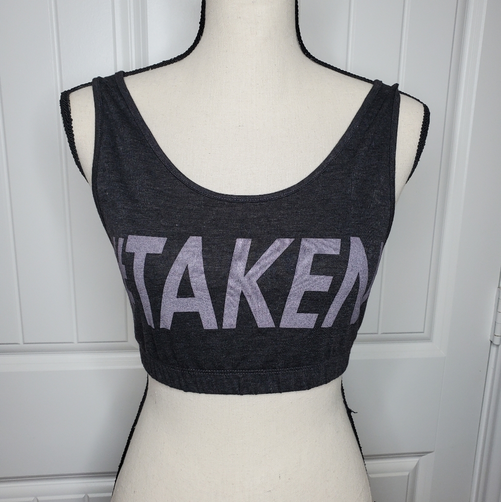 NEW #TAKEN Crop Top